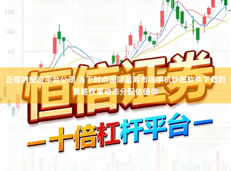 正规的配资平台公司 当下时点国际蓝筹市场手机炒股软件下载的策略权重动态分配估值弹