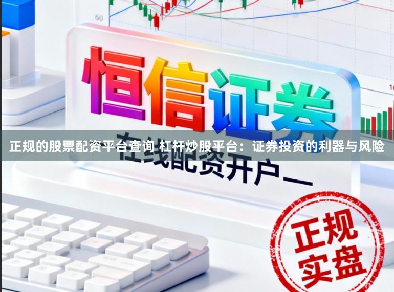 正规的股票配资平台查询 杠杆炒股平台：证券投资的利器与风险