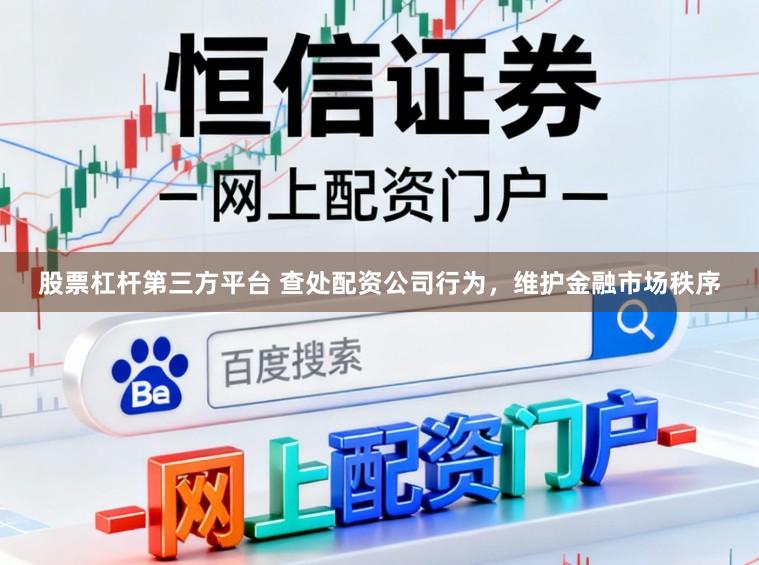 股票杠杆第三方平台 查处配资公司行为，维护金融市场秩序